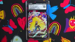 2021 POKEMON JPN VMAX CLIMAX CHARACTER SUPER RARE HOLO PIKACHU VMAX CGC 10 - Image 1