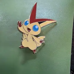 Victini Official Pokemon 2016 Collectors Enamel Pin TCG - Image 1