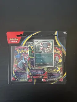 Pokemon Phantasmal Flames - Weavile 3-Pack Booster Blister Factory Sealed - Image 1