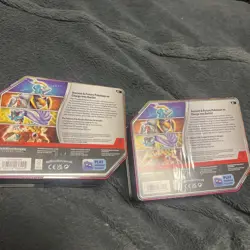 Lot of 2 Pokemon TCG Paradox Destinies Iron Crown ex Tin New Sealed - Image 2