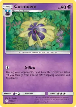 Pokemon TCG Cosmoem Sun & Moon - Cosmic Eclipse 101/236 Regular Uncommon - Image 1