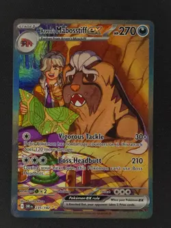 Arven's Mabosstiff ex 235 Pokemon DRI Destined Rivals 2025 NM 🔥🔥🔥 - Image 1
