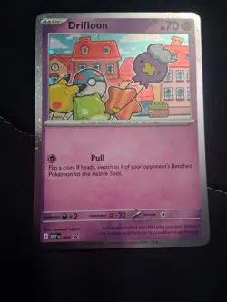 Drifloon 005 MEP: Mega Evolution Black Star Promo Cosmos Holo Pokemon TCG NM - Image 1