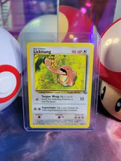 Lickitung 38/64 Pokemon TCG Jungle Unlimited Regular Uncommon LP - Image 1