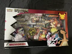 Pokemon 25th Celebrations V Memories Collection Box Lance Charizard Dark Sylveon 820650809392 - Image 1