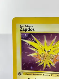 1st Edition Zapdos 15/62 - Fossil - Holo - Pokemon - NM - Image 4