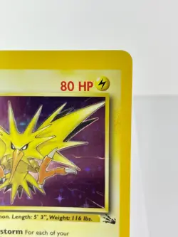 1st Edition Zapdos 15/62 - Fossil - Holo - Pokemon - NM - Image 5