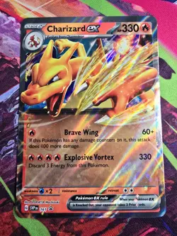 EN Charizard ex SVP161 Pokemon Scarlet & Violet Promo Ultra Rare Holo NM - Image 1