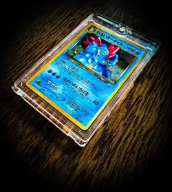 Pokemon TCG Japanese Dark Feraligatr Neo Destiny Holo Rare LP Vintage Old Back - Image 1
