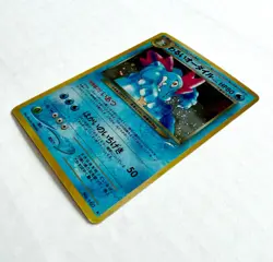 Pokemon TCG Japanese Dark Feraligatr Neo Destiny Holo Rare LP Vintage Old Back - Image 4