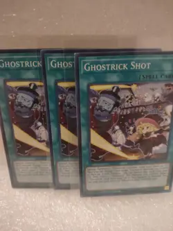 Yugioh x3 Ghostrick Shot Battle Of Chaos Fast Shipping Playset Mn 1st Edition - Image 2