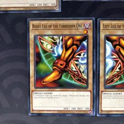 Exodia the Forbidden One LDK2-ENY04 Legendary Decks II Unlimited full set of 5 - Image 2