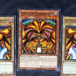 Exodia the Forbidden One LDK2-ENY04 Legendary Decks II Unlimited full set of 5 - Image 5