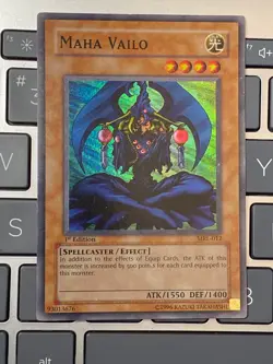 Yugioh Maha Vailo MRL-012 1st edition Super Rare LP - Image 1