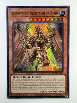 Qebehsenuef, Protection Of Horus Ultra Rare MP24-EN235 1st Edition Mint - Image 1