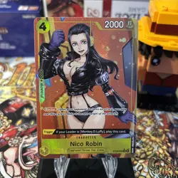 Nico Robin ST29-009 Parallel Starter Deck Full Art One Piece TCG English OP - Image 1