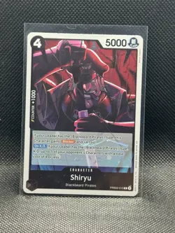 Shiryu PRB-02 PRB02-015 Foil Rare The Best Vol 2 One Piece TCG - Image 1