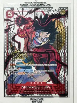 Monkey.D.Luffy ST01-012 3rd Anniversary Tournament 3 Brothers Pack - Image 3