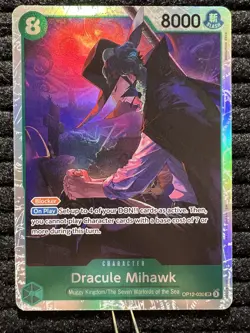 Dracule Mihawk OP12-030 SR English One Piece tcg Legacy of the Master - Image 1