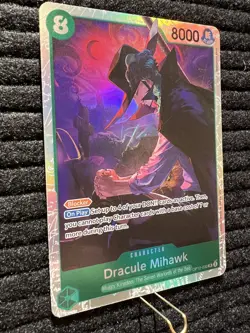 Dracule Mihawk OP12-030 SR English One Piece tcg Legacy of the Master - Image 3