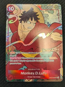 Monkey.D.Luffy (English Version 1st Anniversary Set) ST10-006 One Piece... - Image 1