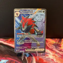 N's Zoroark ex 175/159 Sv09: Journey Together Holo Full Art Pokemon Card - Image 1