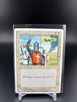 MTG Crusade 4th Edition Banned Card - Image 1