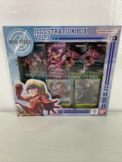 One Piece Card Game Illustration Box Vol. 3 - Box IB03 - 4 Booster und 2 Promos - Image 1