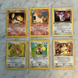 Pokemon Card Lot 1999 WOTC 50 Different Cards All 1st Edition Or Uncommon NM - Image 5