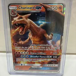 2019 Charizard GX SM195 Detective Pikachu Pokemon Card CCG - Image 1