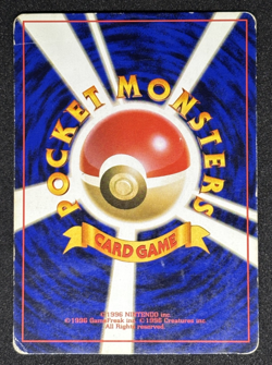 Geodude evolution set No.074 075 076 Fossil Old Back 1997 Pokemon Card Japanese - Image 4