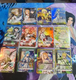 Sword Art Online Weiss Schwarz Union Arena Five Qross SAO Card Lot - Image 1
