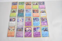 Pokemon Trading Card Lot of 100 "20 Holos" Various Sets (J4614G) - Image 1