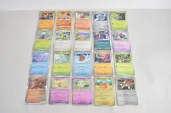 Pokemon Trading Card Lot of 100 "20 Holos" Various Sets (J4609G) - Image 1