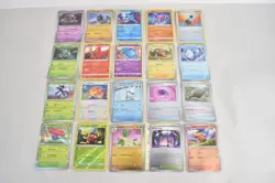 Pokemon Trading Card Lot of 100 "20 Holos" Various Sets (J4606G) - Image 1