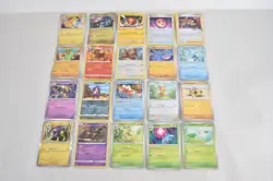 Pokemon Trading Card Lot of 100 "20 Holos" Various Sets (J4608G) - Image 1