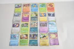 Pokemon Trading Card Lot of 100 "20 Holos" Various Sets (J4607G) - Image 1