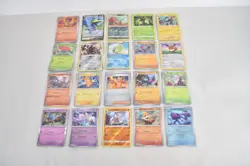 Pokemon Trading Card Lot of 100 "20 Holos" Various Sets (J4601G) - Image 1