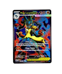 Pokemon Mega Evolution MEGA LUCARIO EX Ultra Rare 160/132 Card MINT-NM - Image 1