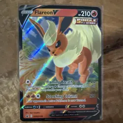Pokemon Card Japanese Eevee Heroes s6a Flareon V 011/069 RR Holo - NM - Image 1