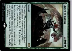 MTG: Double Masters Chord Of Calling Foil Promo Rare 384 Trading Card TCG - Image 5