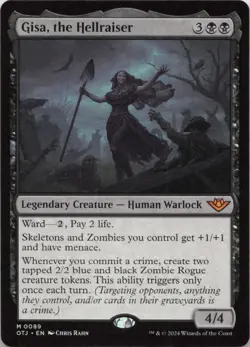Gisa, the Hellraiser M Outlaws of Thunder Junction 89 - LP MTG - Image 1