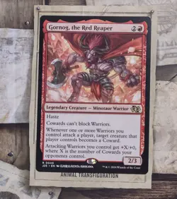 Gornog The Red Reaper (Anime) Foundations Jumpstart Regular NM MTG - Image 1
