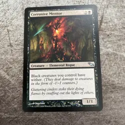 Corrosive Mentor - Shadowmoor - MTG Magic the Gathering - LP - Image 1