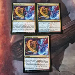 MTG 3 X Expressive Iteration 186 - Strixhaven: School of Mages [STX] Uncommon - Image 1