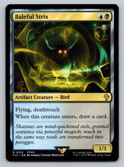 Baleful Strix - Commander: Final Fantasy MTG - Image 1