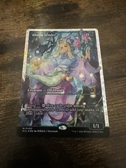 Bloom Tender (0400) (Showcase) (Fracture Foil) Lorwyn Eclipsed Foil - Image 3