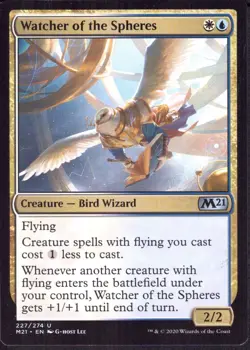 Watcher of the Spheres - Uncommon - Core Set 2021 - Magic MTG - NM - Image 1