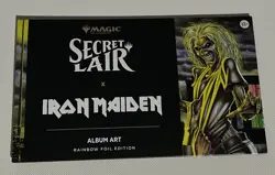 Iron Maiden Album Art Edition Rainbow Foil Secret Lair MTG Brand New Sealed - Image 1