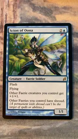 1x Scion of Oona mtg Lorwyn Lightly Played LP - Image 1